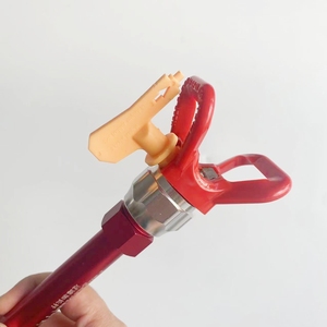 Pulvérisateur sans air portable à l'<span class=keywords><strong>intérieur</strong></span> du <span class=keywords><strong>pistolet</strong></span> de pulvérisation sans air à double trou d'alimentation - Product Image 6