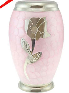 Premium Quality Flower Antique <b>Keepsake</b> <b>Ashes</b> Adult Cremation Urns - Product Image 5