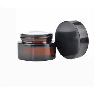 Muestra Gratuita de Frascos de Crema Cosmética de Plástico PET, Redondos, Color Ámbar, FABRICADOS EN VIETNAM, con Tapa Dorada, Plateada o Negra para Uso Alimentario - Product Image 5