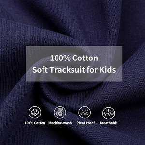 Survêtement à la mode Vêtements de sport Survêtement pour enfants Vêtements pour enfants Col rond du Pakistan Survêtements pour enfants Ensemble 2 pièces - Product Image 6
