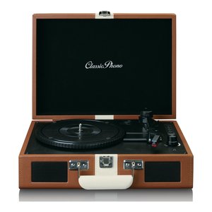 เครื่องเล่นแผ่นเสียง CLASSIC PHONO TT 120 BNWH สีน้ำตาล - Product Image 1