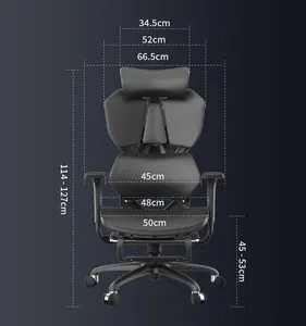 Cadeira giratória ajustável para computador X5C Mesh Gamer Esports Cadeira com apoio de braço 3D Linkage para conforto