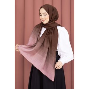 ชุดผ้าคลุมไหล่ไล่เฉดสีกาแฟสมัยใหม่สำหรับชาวมุสลิม - Product Image 2