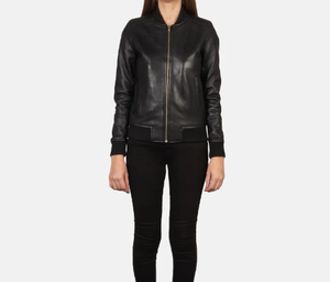 Prix raisonnable Dernière conception Meilleure qualité Mouton personnalisé Nappa Corps en cuir Manches Letterman Varsity Vestes pour les femmes - Product Image 3