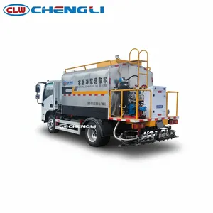 รถบรรทุกจ่ายยางมะตอยอัจฉริยะ Dongfeng D6 4x2 5000 ลิตร พร้อมระบบพ่นบิทูเมนสำหรับงานก่อสร้างถนน - Product Image 4
