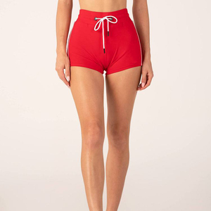 Logo personnalisé Mode OEM Service Fitness Sexy Stretch Shorts Sport Running Wear Femmes Shorts Yoga Active Dance Ladies Gym Tight - Product Image 3