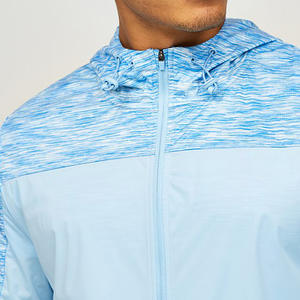 เสื้อแจ็กเก็ตกันลมผ้าสแปนเด็กซ์5% ผ้าทอชุดวอร์มผ้าทอสำหรับผู้ชายเนื้อผ้ายืดได้สี่ทางผ้า95% น้ำหนักเบาออกแบบได้ตามต้องการ - Product Image 5