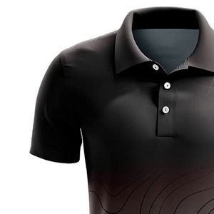 Diseña tus propios hombres sublimación Polo camiseta precio bajo alta calidad sublimación polos - Product Image 4