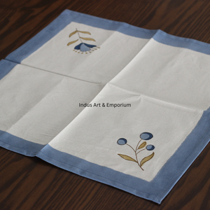 Belles serviettes en coton faites à la main en gros bloc de serviettes en coton imprimé serviettes colorées - Product Image 3