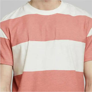 เสื้อยืดทางการผ้าคอตตอนถักทรงหลวมของผู้ชายสำหรับ100% ดีไซน์สีพื้นเปล่าแบบสั่งทำพิมพ์สกรีนผ้าไหม300กรัมทรงแห้งคุณภาพสูง - Product Image 4