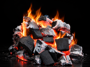 Salam <b>Charcoal</b> Halaban Lump Hardwood <b>Charcoal</b> for Barbecue | Long Burning Low Ash 7000-8000 Kcal/kg 1.89% Ash PP Woven <b>Bag</b> - Product Image 2