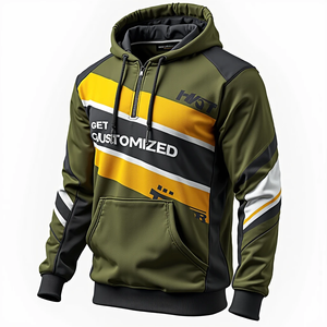 Sudadera con Capucha Personalizada para Hombre, Algodón Combinado, Estilo Urbano Sublimado, Informal y Duradero para un Estilo Cómodo - Product Image 2