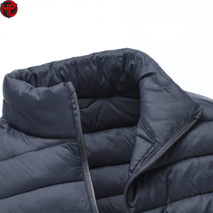 Veste matelassée sans manches pour homme, décontractée, d'hiver, très vendue, de qualité supérieure, imperméable, fermeture éclair, multi-poches, noire - Product Image 5