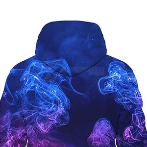 Sudaderas con Estampado Creativo, Sudadera con Capucha de Algodón Suave, Ropa Casual para Uso Diario, Sudaderas con Estampado de Moda - Product Image 3