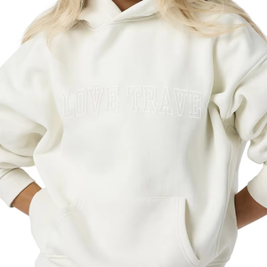 เสื้อผ้าสตรีทแวร์สุดหรูผ้าฟลีซผ้าฝ้ายน้ำหนักเบาระบายอากาศได้ดีปักลายไหล่ไหล่ได้ตามต้องการสำหรับฤดูหนาว - Product Image 5