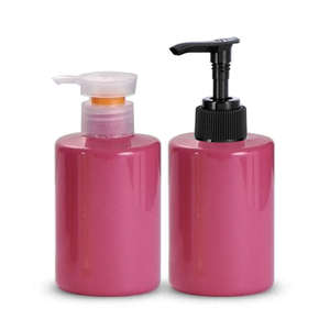 Botella de Plástico con Bomba de 250 ml (8 oz) para Champú, Gel de Ducha, Limpiador, Loción, Desinfectante de Manos, Jabón para Platos, Tónico, Impresión Serigráfica - Product Image 4