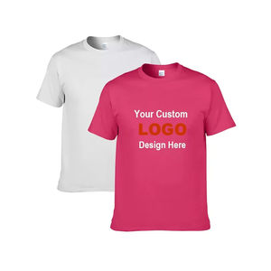 Camiseta personalizada de algodón 100% de peso pesado de verano para hombre, ajuste holgado, tela tejida de alta calidad, estampado liso, pedidos al por mayor - Product Image 5