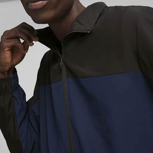 Survêtements d'entraînement confortables pour hommes, hiver 2024, fermeture éclair, deux pièces, 100% coton, personnalisables - Product Image 3