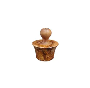 Customized Logo Acacia Wooden Kitchen and Hotel Mortal & Pestle Set Kitchen Garlic Dried Fruit Spices Grinder customized