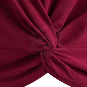 Camisetas Cortas de Verano para Mujer, Ecológicas, 100% Algodón, Secado Rápido, Transpirables, Último Diseño, Fabricante de Pakistán - Product Image 3