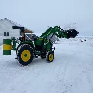 รถตัดหญ้าจอห์น เดียร์ 23 แรงม้า คุณภาพดี พร้อมที่ตักด้านหน้า รถขุดหลัง ปั๊มและเครื่องยนต์ควบคุมดิจิตอล - Product Image 2