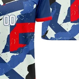 Camiseta de fútbol transpirable de alta calidad para hombre, tarifa barata, transpirable, ligera, totalmente personalizada, con la mejor camiseta de fútbol - Product Image 6