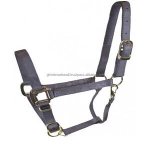 Correas de nailon 100% con doble costura, accesorio de acero inoxidable Chapado en latón, con cuello halter, en muchos colores, precio al por mayor - Product Image 4