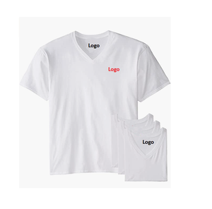 Venta al por mayor de algodón de alta calidad camiseta de los hombres de secado rápido de alta calidad cómodo 100% algodón de color personalizado camisetas de los hombres - Product Image 5