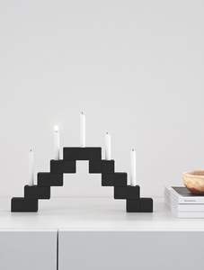 Portavelas Metálico Cuadrado Moderno, Soporte Minimalista Inspirado en Cubos para Hogares, Venta al por Mayor - Product Image 6