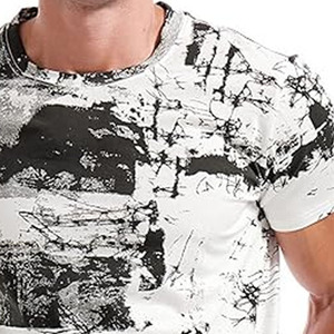 100% Cotton Dropshipping Custom Oversized <b>White</b> <b>t</b> <b>Shirt</b> for <b>Men</b> Screen by Dress Sports - Product Image 3