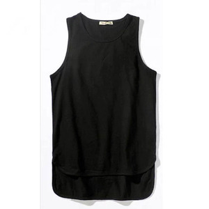 เสื้อกล้ามออกกำลังกายสำหรับผู้ชายผ้าฝ้าย100% สูงและใหญ่ระบายอากาศได้ดีดีไซน์แบบถักสำหรับฤดูร้อน - Product Image 1