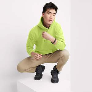 Sudadera con Capucha para Hombre y Mujer, Clásica, Invernal, Esencial, Transpirable, de Spandex/Algodón, 380g, Tejido Suave, Ajuste Cómodo, Informal, Directo de Fábrica - Product Image 6