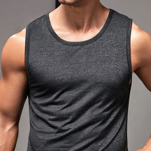 Camiseta sin mangas con logotipo personalizado para hombre, camiseta sin mangas para culturismo, camiseta sin mangas para gimnasios, ropa deportiva, chaleco, ropa deportiva - Product Image 6