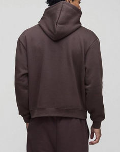 Veste sweat à capuche pour hommes à manches longues article tendance d'hiver tenue décontractée hip hop sweats à capuche pour hommes vente en gros sur mesure - Product Image 3