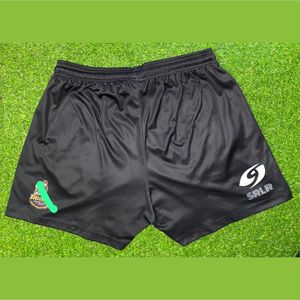 Shorts de sport respirants pour hommes, pour la salle de sport, l'entraînement, la course à pied, la plage, motif uni, 2 en 1, shorts de fitness - Product Image 3