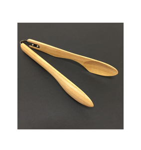 ที่คีบเครื่องครัวไม้ธรรมชาติแบบ100% อุปกรณ์เครื่องครัว - Product Image 5