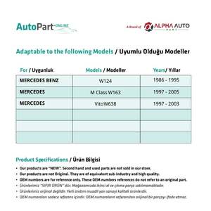 Palanca de Freno de Mano Compatible con Mercedes para Mercedes Vito W638 - Product Image 2