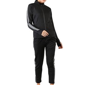 Vêtements de sport décontractés à capuche pour femmes en gros, ensemble veste et pantalon avec logo personnalisé, vêtements de sport respirants, commandes en gros pour les acheteurs du monde entier - Product Image 1