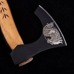 Hacha de Acero al Carbono con Mango de Madera, Herramienta de Supervivencia, Hacha de Madera, Servicio OEM ODM Personalizado al por Mayor - Product Image 6