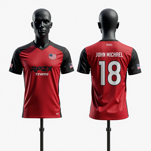 เสื้อกีฬาพิมพ์ลายสำหรับผู้ชายเสื้อกีฬาแบบปรับแต่งได้ระบายอากาศน้ำหนักเบาสำหรับซอฟต์บอลฟุตบอลตกปลาขนาดพิเศษ - Product Image 5