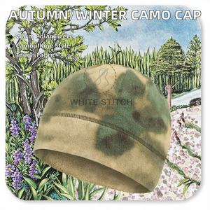 Autumn Winter Skull Cap Custom Logo Breathable Waterproof Unisex Polar Fleece Beanie <b>Hat</b> for Outdoor Activities Travel Hunting - Product Image 6