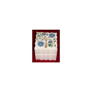 Fancy Marble Inlay Jewellery Box - Product Image 1