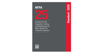 NFPA 25 Édition 2026 Broché |   Inspection, tests et maintenance des systèmes de protection incendie à base d'eau (Approvisionnement en gros)