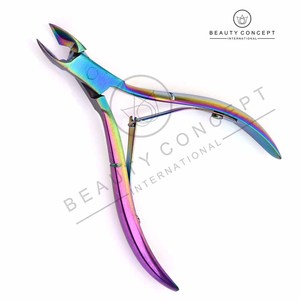 Premium Quality Nail Clipper Stainless Steel Customized Logo Print Cuticle Nail Nipper by Beauty Concept Cheap Nail Sustainable - Product Image 2