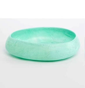 Nouvelle assiette et plat en résine polie – Compatible lave-vaisselle, écologique, personnalisable, design européen moderne pour la maison et les réceptions - Product Image 3