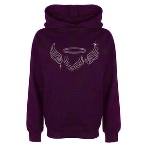 Sudadera con capucha negra personalizada Unisex para adultos 100% algodón Oversize Rhinestone para Puff Print Logo Zip Wash Pullover para invierno - Product Image 4