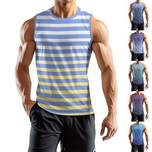 Débardeurs de musculation pour hommes, dos en Y, musculation, entraînement physique, sans manches - Product Image 1