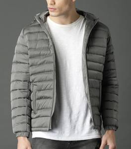 Chaqueta Acolchada Gris para Hombre de Alta Calidad, Nuevo Diseño Totalmente Personalizable - Product Image 2