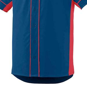 Servicio OEM logotipo personalizado impreso béisbol Jersey ropa deportiva al aire libre 100% poliéster transpirable secado rápido cómodo ajuste hombres venta - Product Image 2