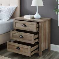 Table de chevet moderne en bois personnalisable pour appartement, chambre, salon, salle de sport, hôpital, école – Sur mesure
